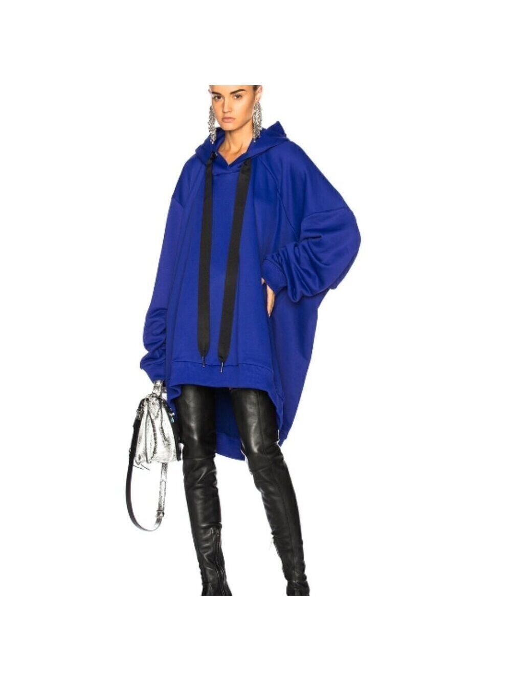 Marques Almeida Cotton Hoodie Oversized Asymmetric Medium NWT